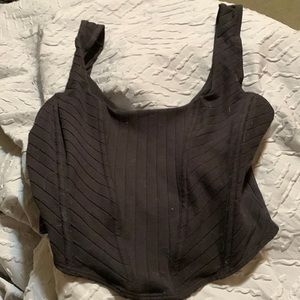 Cropped corset
